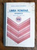 Gramatica Clasa a VII-a, Manual 1988, Editura Didactica, Carte Scolara