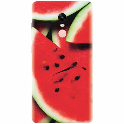 Husa silicon pentru Xiaomi Redmi Note 5A Prime, S Of Watermelon Slice foto