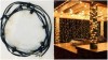 Ghirlanda Luminoasa de Exterior, cu 1 Bec Edison Led/m, Lungime 50 m, lumina calda