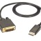 Cablu Display Port Male to DVI -D Male 1.2M