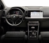 Folie Mata Skoda Karoq 2019-2022, Duragon, protectie Display Navigatie, din silicon