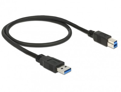Cablu USB 3.0 nou &amp;ndash; tip A-B, transfer rapid si stabil foto