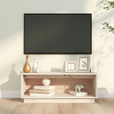 Comoda TV, 90x35x35 cm, lemn masiv de pin GartenMobel Dekor