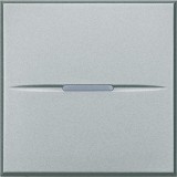 Intrerupator simplu axial Axolute Bticino 2M aluminiu HC4001M2N