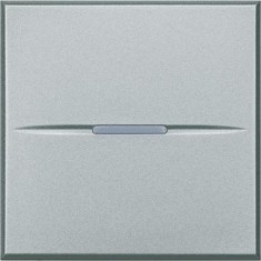 Intrerupator simplu axial Axolute Bticino 2M aluminiu HC4001M2N