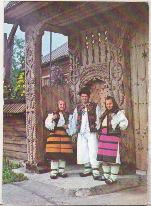 bnk cp Romania - Sat Sugatag - Port maramuresan - circulata