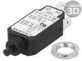 &Icirc;ntrerupător de Supracurent 8A SPST 240VAC 48VDC