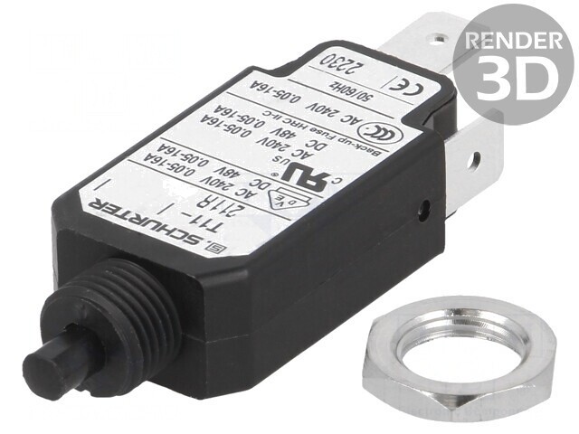 &Icirc;ntrerupător de Supracurent 9A SPST 240VAC 48VDC