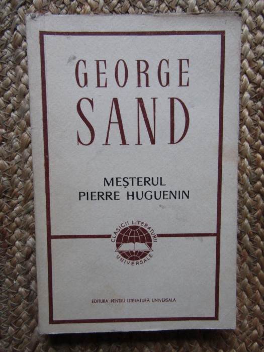 George Sand - Mesterul Pierre Huguenin