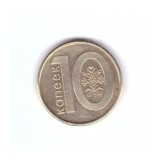 Moneda Belarus 10 copeici 2009 (2021, cu stema noua), stare buna, curata