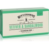 Scottish Fine Soaps Men&rsquo;s Grooming Vetiver &amp; Sandalwood săpun solid pentru curățare pentru barbati 220 g