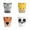 Set 4 pahare animale 220 ml