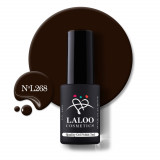 268 Brown Black | Laloo gel polish 7ml, Laloo Cosmetics