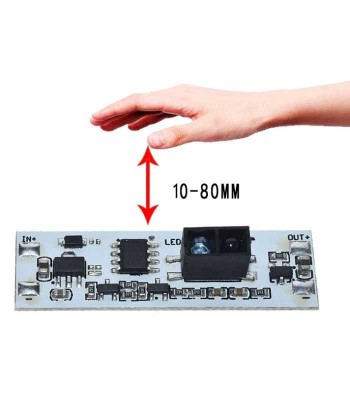 Intrerupator / variator TOUCH LESS fara atingere 5V-24V 5A foto