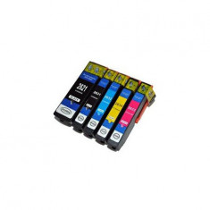 Set 5 cartuse imprimanta Epson T2621 T2631 T2632 T2633 T2634 26XL