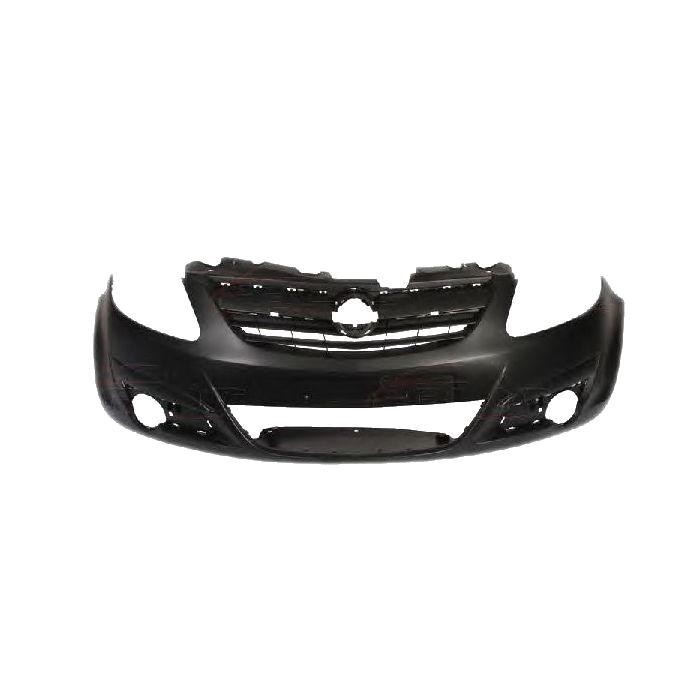 Bara fata Opel Corsa D, 07.2006-01.2011, grunduit, cu locas pentru proiectoare, 6400629