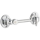 Carlig pentru usa / poarta, aliaj, cromat, 106 x 37 mm