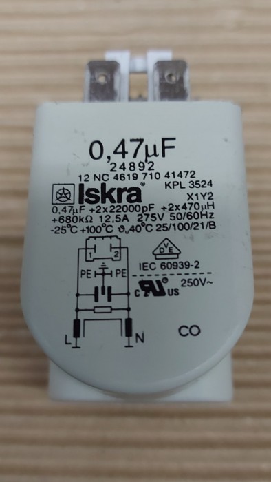 Filtru deparazitare Masina de spalat WHIRLPOOL AWO/C 72200 / R30