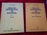 Calcul Diferential Si Integral Vol.1-2 - Gh. Siretchi RF22/3, Alte materii, Clasa 1