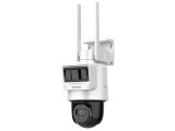 Camera de supraveghere PTZ 4MP HiLook Hikvision, conexiune 4G, microfon, difuzor, 2.8 mm, IR 30m, slot microSD, IP66, PTZ-N2C400I-K/4G/C05S10 SafetyGu