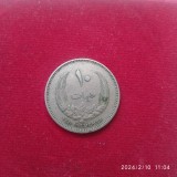 -Y- MONEDA LIBIA 10 MILLEMIS 1965 VG +, Africa