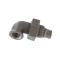 Cot cu racord olandez 97, fonta neagra, FI - FE, 1 1/4&quot;