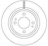 TRW DF6908 Disc frana