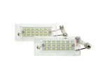 Set 2 buc lampa numar BMW X3 (E83), 06.2003-11.2010; X5 (E53), 01.1999-05.2003, partea stanga, LED; TUNING,