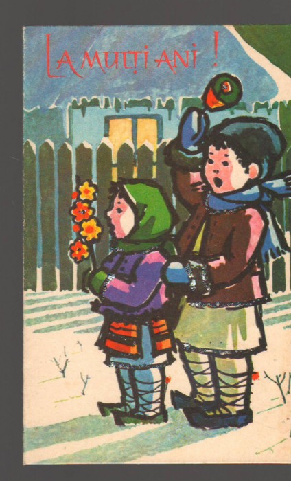CPIB 19967 FELICITARE - COPII LA URAT CU SORCOVA