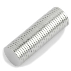 Set 25 magneti Neodim universali, diverse activitati, 8x2 mm - Rotund