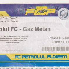 bnk div Fotbal - bilet meci FC Petrolul Ploiesti - Gaz Metan Medias