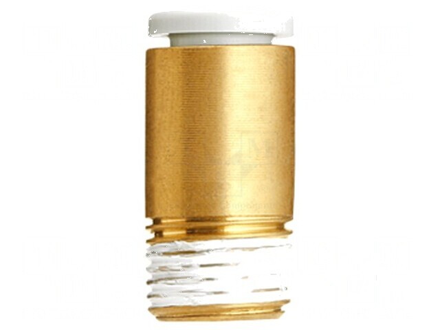 Racord push-in filet M5 alamă 1&divide;10bar