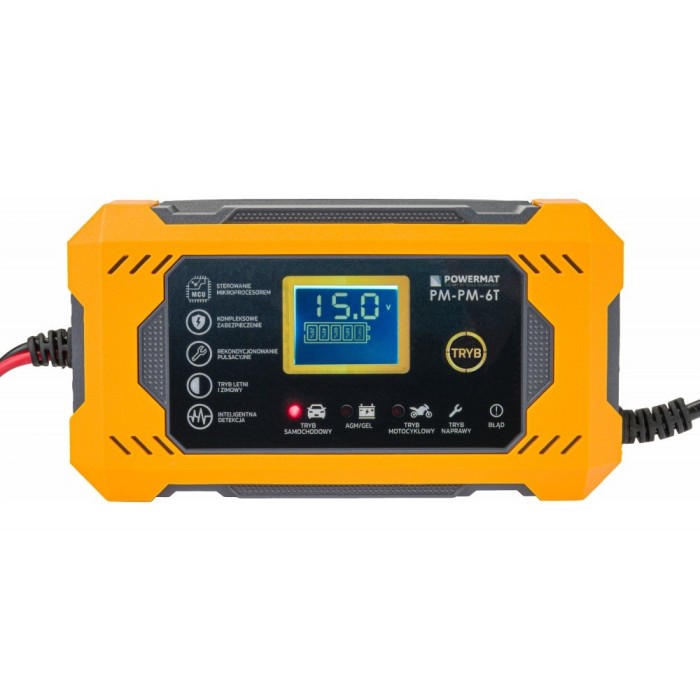 &Icirc;ncărcător de baterii cu microprocesor PM-PM-6T