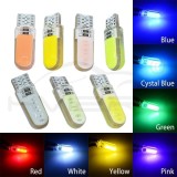 Set 2 becuri auto W5W/ T10- 6smd- COB-roz