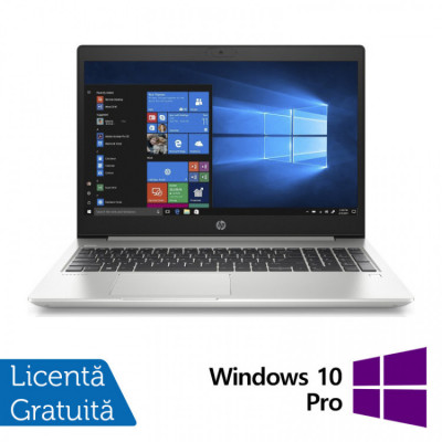 Laptop Refurbished HP ProBook 450 G7, Intel Core i5-10210U 1.60 - 4.20GHz, 8GB DDR4, 256GB SSD, 15.6 Inch Full HD, Tastatura Numerica, Webcam + Window foto