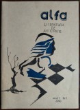 Cumpara ieftin ALFA: LITERATURA DE ANTICIPATIE (ANUL 1/NR. 1/1990)[Sergiu Somesan/Mircea Popa+]