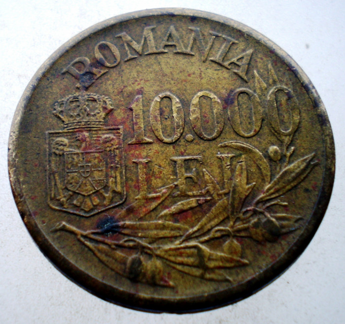 7.252 ROMANIA MIHAI I 10000 LEI 1947
