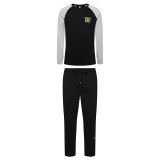 Cristiano Ronaldo pijamale de bărbați CR7 Long black - M