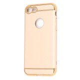 Husa iPhone 7 Forcell 3 in 1 Plastic Auriu Protectie Zgarieturi Carcasa