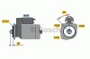 Starter SKODA SUPERB II (3T4) (2008 - 2015) BOSCH 0 986 024 100