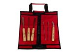 Stubai set dălți de sculptat și pile riffler nr. 1, 6 piese, seria 52