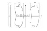 Set placute frana,frana disc HYUNDAI COUPE (RD) (1996 - 2002) BOSCH 0 986 424 215