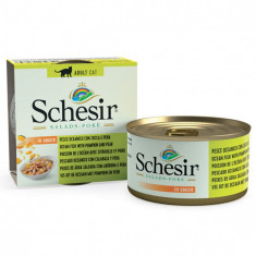 Schesir cat Salads &amp; Poké Pește de Ocean cu dovleac 85 g