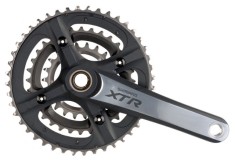 Angrenaj Pedalier Shimano XTR MTB, 44X32X24T, Brat 175MM, Include Butuc Pedalier Cod:IFCM9702E424