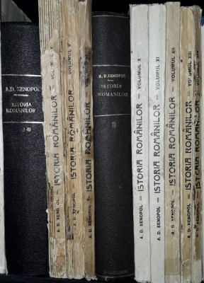 A.D.Xenopol-Istoria romanilor, 14 volume,editia Vladescu foto
