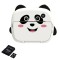 Pachet: Camera foto-video digitala pentru copii, THD Pixels KX-03, card micro SD 32Gb, Wifi, imprimanta termica, rezolutie 12 megapixeli, model Panda