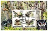 Timbre Burundi 2011 - Bufnite si Colita, Tema Fauna, Straine Dupa 1950