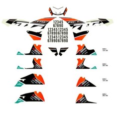 SET STICKERE KTM