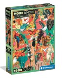 Puzzle Clementoni, Animale si botanica, 1000 piese