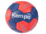 Cumpara ieftin Minge Handbal Kempa Leo, Marimea 2, Antrenament, Aderenta Excelenta, Latex, Albastru/Rosu - RESIGILAT